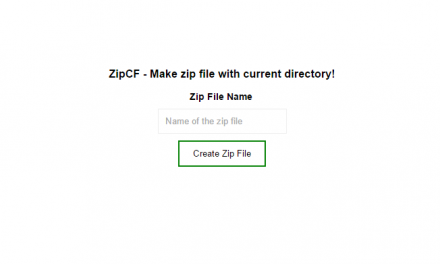 Create Zip file with content of current Directory with php – ZipCF
